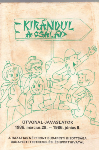 Bicz Ferenc - Kirndul a csald - tvonal-javaslatok 1986. mrcius 29. - 1986. jnius 8.