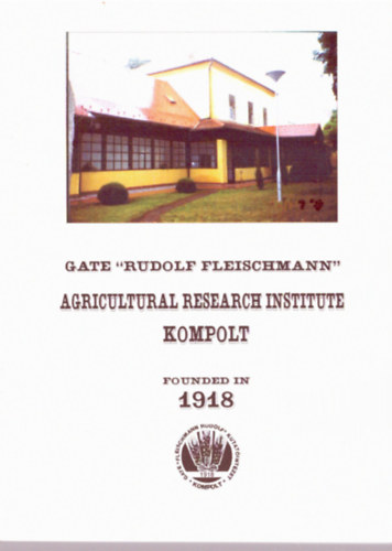 Fehr Alajos  (szerk.) - Agricultural research institute Kompolt