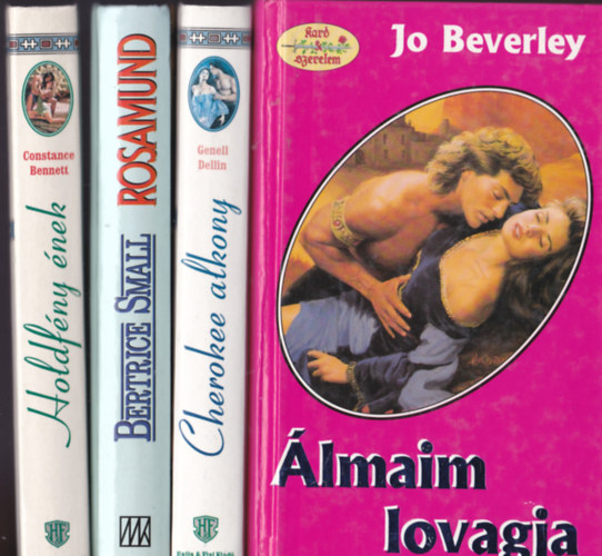 Romantikus k�nyvcsomag : 4db.