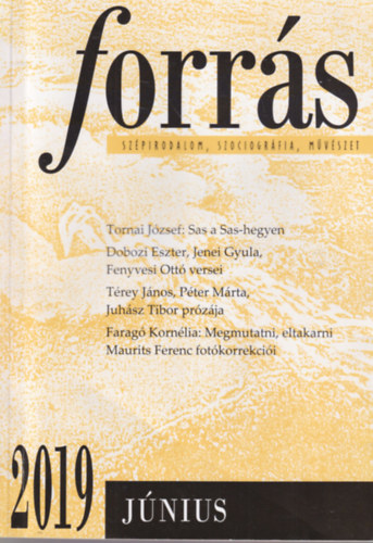 Fzi Pter Buda Ferenc  (szerk.) - Forrs 2019 jnius