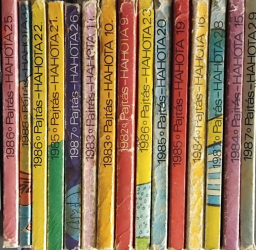 Szigeti Piroska Forrai János (szerk.) - Pajtás-Hahota ( 15 db ) Humor-képregény