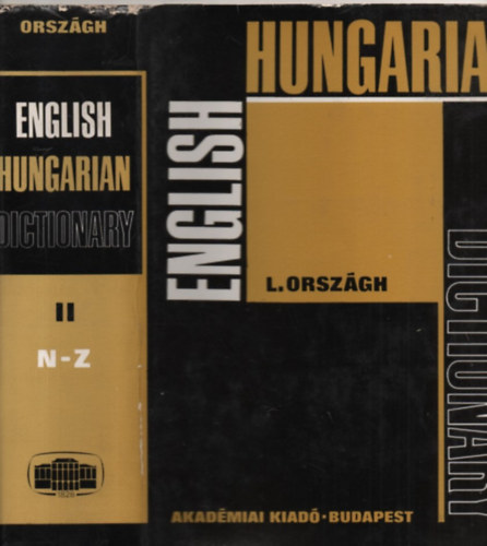 Országh László - Magyar-angol, angol-magyar nagyszótár I-IV. (mindkét nagyszótár 4 kötetben)
