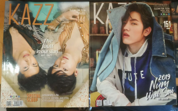 2 db KAZZ E-Magazin 144 Vol.12 + 151 Vol. 13
