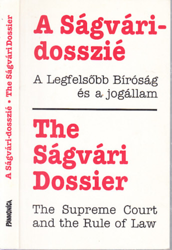 Lderer; Tams; Krausz Tams (szerk.) - A Sgvri-dosszi (magyar-angol ktnyelv)
