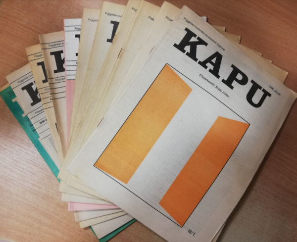 Kapu (Fggetlen kulturlis s kzleti folyirat) 1990. 1-12. szm (teljes vf.)