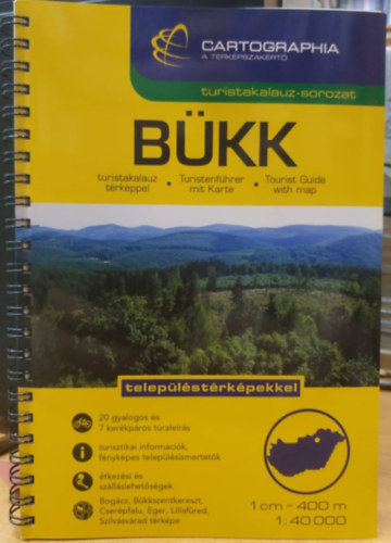 Berki Zolt�n - B�kk turistakalauz t�rk�ppel - telep�l�st�rk�pekkel