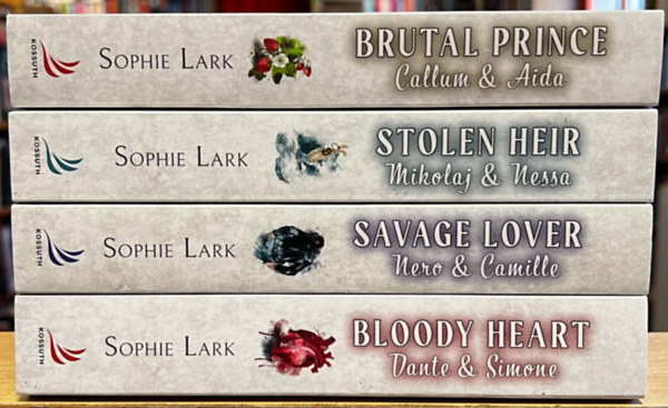Sophie Lark - Alvilági románc 1-4. (Brutal Prince - Callum & Aida, Stolen Heir - Mikolaj & Nessa, Savage Lover - Nero & Camille, Bloody Heart - Dante & Simone)