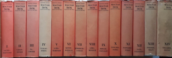 Szinnyei J�zsef - Magyar �r�k �lete �s munk�i I-XIV.