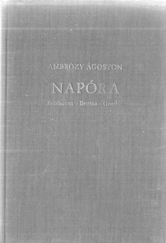 Ambr�zy �goston - Nap�ra