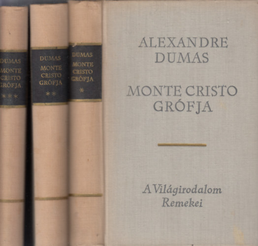 Alexandre Dumas - Monte Cristo grfja I-III.