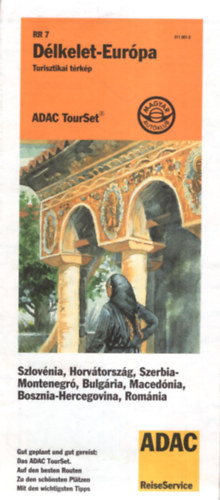 D�lkelet-Eur�pa Turisztikai t�rk�p 2003-as
