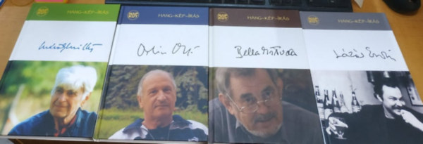 Szondi Gy�rgy  ( sorozatszerk. ) - 4 db Hang-K�p-�r�s: Bella Istv�n + L�z�r Ervin + M�sz�ly Mikl�s + Orb�n Ott� (4 k�nyv + 4 CD)