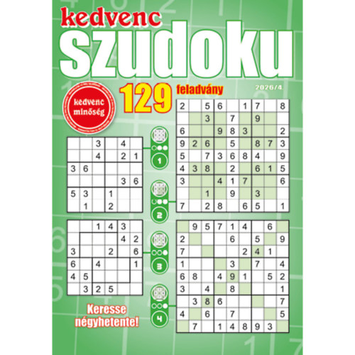 Kedvenc Szudoku 2026/4