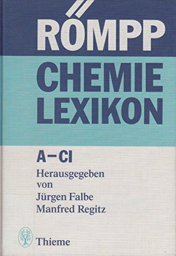Rmpp Chemie Lexikon Band 1-6. (Kmiai lexikon - nmet nyelv)