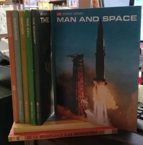Life Science Library - 6 db tudom�ny tematik�j� album: Man and Space+ The Scientist+ The Cell+ Matter+ Machines+ Evolution