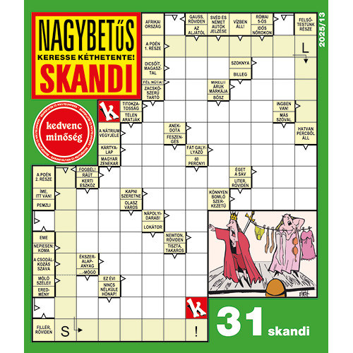 Nagybetűs Skandi 2025/13