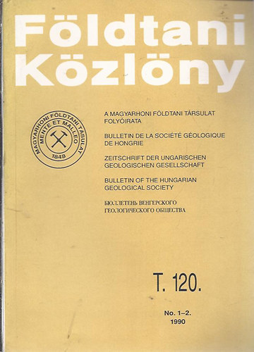 F�ldtani k�zl�ny T.120. No. 1-2 (1990.)