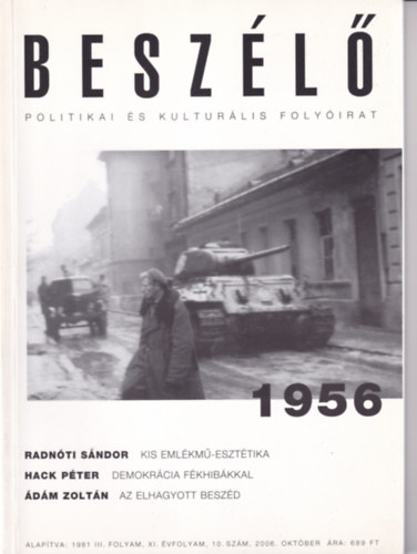 Mink Andrs - Beszl - Politikai s kulturlis folyirat - 2006. oktber