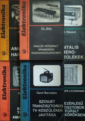 M�szaki k�nyvcsomag (6 k�tet a M�szaki K�nyvkiad� Elektronika sorozat�b�l)