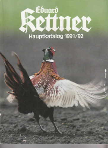 Eduard Kettner - Hauptkatalog 1991/92
