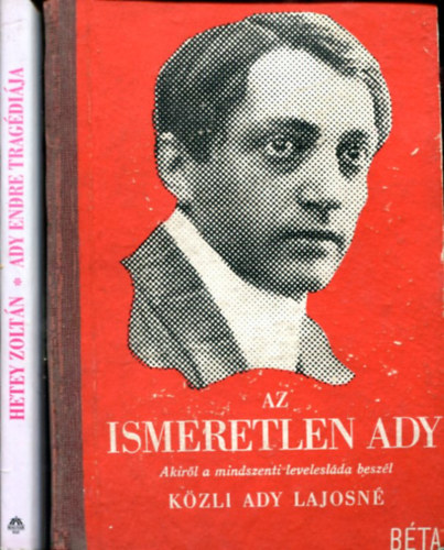 Hetey Zoltán - Ady Lajosné - 2 db könyv Ady Endréről