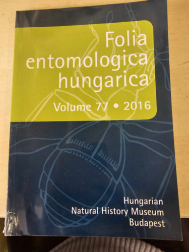 Folia Entomologica Hungarica 77. (2016)