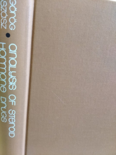 G�r�g - Sz�sz - Analysis of steroid hormone drugs