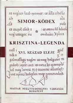 Simor-kdex Krisztina legenda XVI. szzad eleje