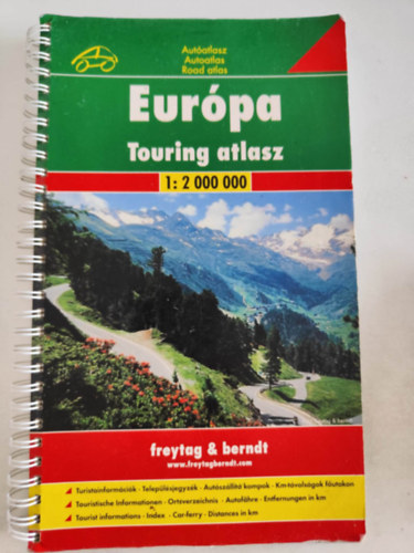 Európa touring atlasz