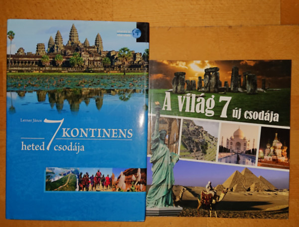 2 könyv a világ csodáiról: 7 kontinens heted7 csodája, A világ 7 új csodája