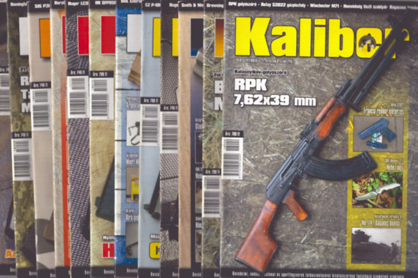 Vass Gábor (főszerk.) - Kaliber 2018. teljes évfolyam (12 szám)