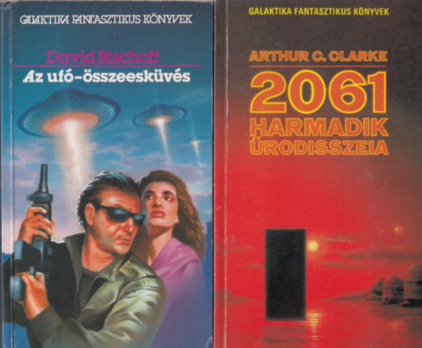 Theodore Sturgeon, David Bischoff, Arthur C. Clarke Szathmri Sndor - 4 db sci-fi : 2061 harmadik rodisszeia + Az uf-sszeeskvs + Tbb mint emberi + Gpvilg s ms fantasztikus elbeszlsek