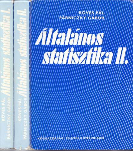 K�ves P�l-P�rniczky G�bor - �ltal�nos statisztika I-II.