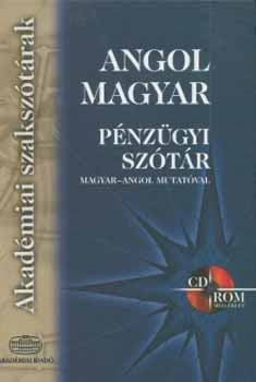 Nagy P�ter; Varga Jen� - Angol-magyar p�nz�gyi sz�t�r CD-ROM-mal