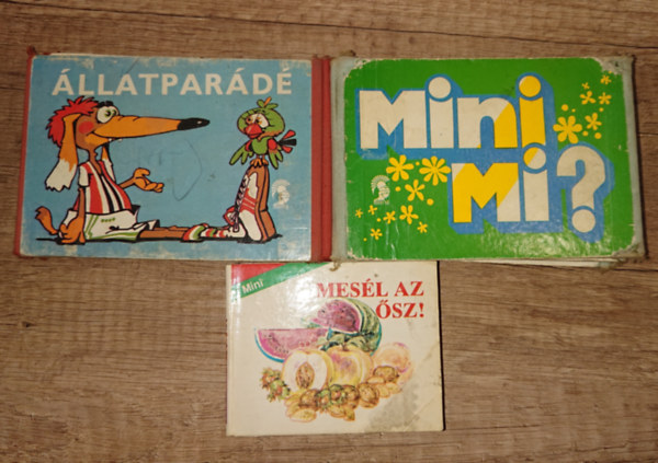 3 minileporell�: Mes�l az �sz!, �llatpar�d�, Mini mi?