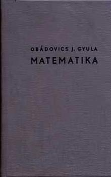 Obdovics J. Gyula - Matematika