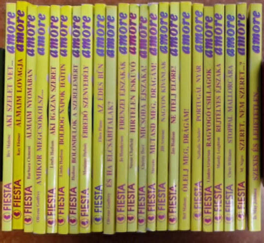 23db Amora sorozat.:Aki szelet vet.../a képen láthatók a címek/