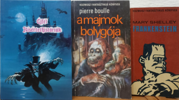 Pierre Boulle Mary Shelley - Krimi - Horror k�nyvcsomag