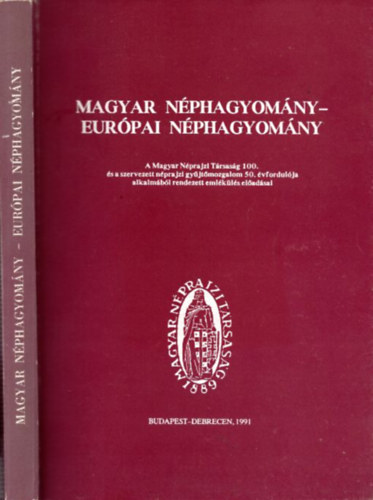 Bal�zs G�za  (szerk) - Magyar n�phagyom�ny - Eur�pai n�phagyom�ny