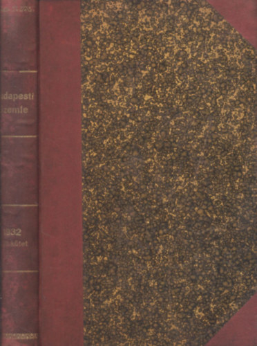 Voinovich G�za (szerk.) - Budapesti Szemle 225. k�tet (653, 654, 655. sz�m)