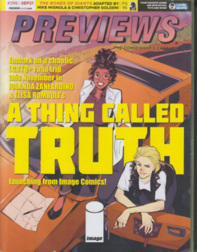 Previews-The Comic Shop's Catalog Sep.2021.