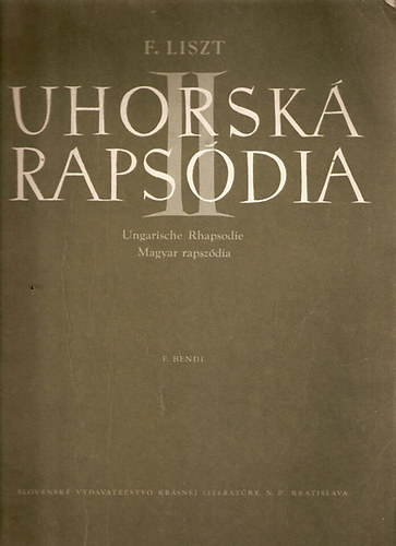 Ferenc Liszt - II. Uhorsk Rapsdia (Ungarische Rhapsodie - magyar rapszdia)