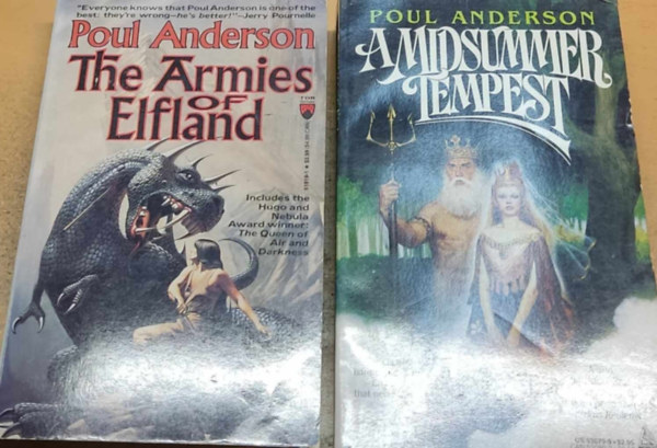 Poul Anderson - The Armies of Elfland + A Midsummer Tempest (2 kötet)