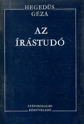 Heged�s G�za - Az �r�stud�