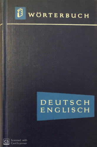 Deutsch-Englisches Wrterbuch