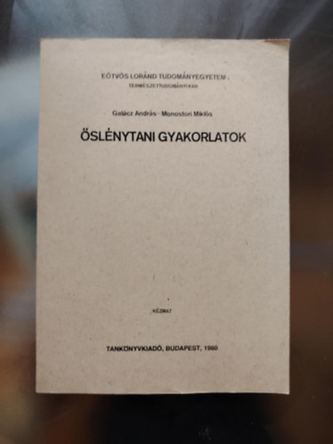 Galcz A.-Monostori M. - slnytani gyakorlatok (kzirat)