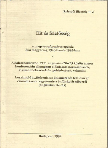 Hit �s felel�ss�g