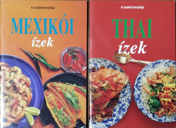 Piros Christa  (szerk.) - "A csal�d konyh�ja" k�nyvcsomag (2 receptf�zet)