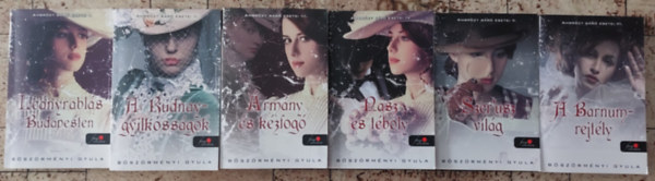 Bszrmnyi Gyula - Ambrzy br esetei els 6 knyve: Lenyrabls Budapesten + A Rudnay-gyilkossgok + rmny s kzfog + Nsz s tboly + Szer'usz vilg +  A Barnum-rejtly