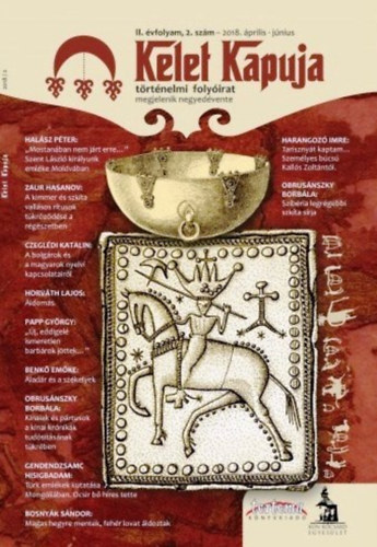 Obrusánszky Borbála - Kelet kapuja II/2. (Történelmi folyóirat)